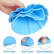0378b Adjustable Safe Soft Bathing Baby Shower Hair Wash Cap For Children Baby Bath Cap Shower Protection For Eyes And Ear thumbnail 4