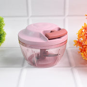 Apex Power-x Triple Stainless Steel Blades And Hand-pull Vegetable Chopper (500ml) thumbnail 2