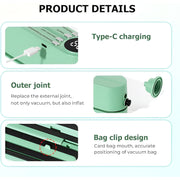 Rechargeable Electric Vacuum Sealer Machine thumbnail 3