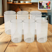 Apex Clear Plastic Tumbler  Glass Set  6-piece Unbreakable thumbnail 1