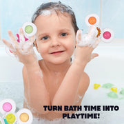 White Baby Spinner Toy Set  Sensory Suction Spin Toys (3 Pc Set) thumbnail 2