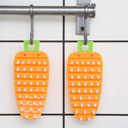 2909 Vegetable Scrubbing Brush Vegetable Scrubber Nontoxic Fruit Brush Carrot Shape Vegetable Brush For Potato For Vegetable thumbnail 6