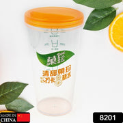 8201 Plastic Water Coffee Cup For Home Outdoor Works Appreciation And Motivation Portable Plastic Coffee Cup  Tumbler For Travel Home Office Gift For Travel Lovers thumbnail 6