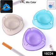 Oblivion Transparent Plastic Ashtray (Mix Color  1 Pc) thumbnail 5