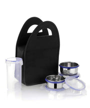 2201 Compact Stainless Steel Airtight Lunch Box Set - 4 Pcs (3 Leakproof Containers And 1 Bottle) thumbnail 2