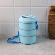 3 Layer Insulated Lunch Box Set With Handle  Strap - (Set) thumbnail 3