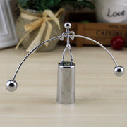 7875 Mini Steel Balance Toy Decoration Pendulum Newton Cradle Balance Ball Tumbler Desk Toy Metal Man Home Home Decoration Crafts thumbnail 3