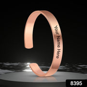 Customized  Personalized Stylish Kada Bracelet (1 Pc  Rose Gold Copper) thumbnail 5
