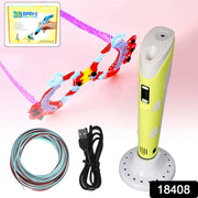 3d Printing Pen Set Easy Drawing Pen For Kids And Adults (1 Pc) thumbnail 5