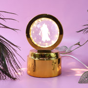 Radhe Krishna Crystal Ball Night Light  1 Pc thumbnail 5