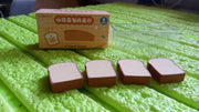 17527 3d Toast Bread Shape Eraser For Kids Cartoons Erasers Toast Bread Erasers Bread Shaped Eraser For Students Gift Cute Fun Food Pencil Erasers For School Classroom Stationery For Boys  Girls (4 Pcs Set) thumbnail 6