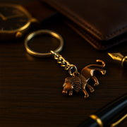 Elegant Walking Lion Metal Keychain (1 Pc) thumbnail 3