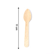 110mm Wooden Tea Spoon  30 Pcs Pack thumbnail 3