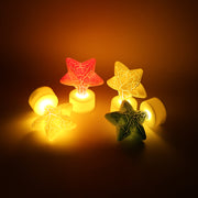 Star Shape Decorative Led Tealight Candles (4 Pc) thumbnail 5