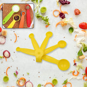 0730 Plastic Measuring Spoons - Set Of 5 thumbnail 1