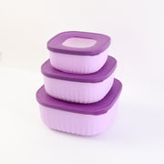 Premium 3 Piece Food Storage Container Set thumbnail 1