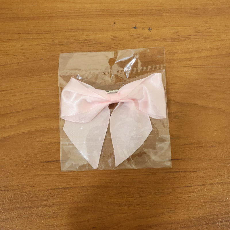 Elegant Satin Hair Bow Clip For Girls  Women (1 Pc)