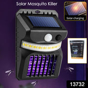 Bug Zapper Outdoor 2 In 1 Solar Mosquito Zapper Lamps (1 Pc) thumbnail 7