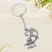 Om With Shivling Metal Keychain (1 Pc) thumbnail 3