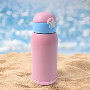 Thermos Steel Double Wall Vacuum Bottle With Cover  Strap 600ml Approx thumbnail 1