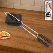 Apex Heavy Gauge Aluminium Grill Sandwich Toaster thumbnail 5