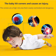 4 Pc Soft Foam Table Corner Protectors Set With Safety Tape thumbnail 5