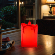 Flameless Melted Design Candles For Decoration (1 Pc) thumbnail 6