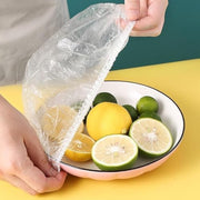 Disposable Elastic Food Storage Covers Bag (100 Pcs Set  Small) thumbnail 5