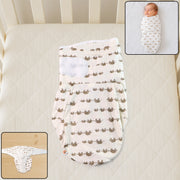 Soft Cotton Adjustable Baby Swaddle Wrap For Newborns (1 Pc) thumbnail 1