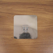 Self-adhesive Heavy-duty Plastic Wall Hook  1 Pc (8x8 Cm) thumbnail 5