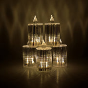 Premium Crystal Effect Led Flameless Candle Lights (5 Pc) thumbnail 5