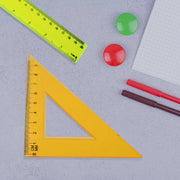 4-piece Geometry Set Triangle Ruler Protractor Straight Ruler thumbnail 4