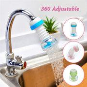 Multipurpose Adjustable Kitchen Sink Tap Water Filter With Rotating Faucet Sprayer (1 Pc) thumbnail 3