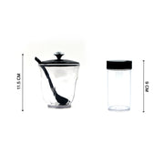 8122 Ganesh Rendy Condiment Set For Kitchen Transparent Jar For Easy To Access Spice 1 Piece Spice Set  (Plastic) thumbnail 4