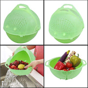 Apex Smart Basket 3in1 Multiuse Fruit And Vegetable Bowl  (1 Pc  Mix Color) thumbnail 1
