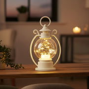 Led Decorative Storm Lantern Light (Battery Operated Warm White Light) thumbnail 2