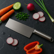 Professional-grade Stainless Steel Vegetable Cleaver Knife 1 Pc thumbnail 2