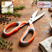 Heavy Duty Multipurpose Stainless Steel Kitchen Scissors (1 Pc) thumbnail 1