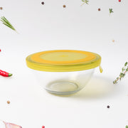 Dazzle Glass Bowl Set Mixing  Storage Bowls With Lids (3 Pcs Set) thumbnail 1