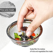 Stainless Steel Sink Strainer Basket Strainer Kitchen Sink Strainer (1 Pc) thumbnail 4