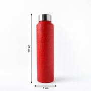 1000 Ml Stainless Steel Water Bottle Red Color (1 Pc) thumbnail 4