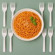 Compostable Bagasse Fork  10 Pcs Pack thumbnail 3
