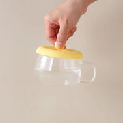 Cup  Mug Lid Dust Proof Silicone Rubber Airtight Seal (Cup  Spoon Not Included Only Lid 1 Pc) thumbnail 4