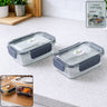 Airtight Sealed Food Storage Container Set (2 Pc Set 350 Ml Approx)