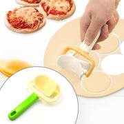 2886  Plastic Round Roll Forming Cutter Cake Ball Tongs And Molds Puri Cutter Roller Machine For Baking Tools (1 Pc Mix Color) thumbnail 4