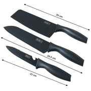 3-in-1 Professional Kitchen Knife Set (3 Pc Set) thumbnail 4
