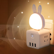 Cute Usb Rabbit Night Light With Sound  Voice Activation thumbnail 5
