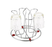 2134 Stainless Steel Glass Holder Glass Hanging Organizer For Kitchen Bars Pubs thumbnail 2