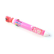 Cute Character Design 10-in-1 Multicolor Ball Pen (1 Pc) thumbnail 1