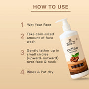 Zequz Coffee Face Wash - (1 Pc  250 Ml) thumbnail 4